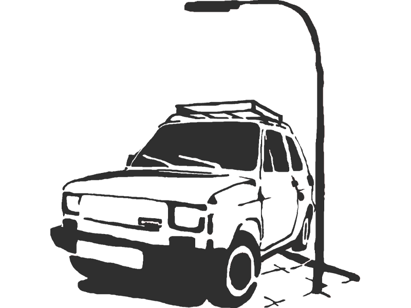 Stencil work: Fiat Polski